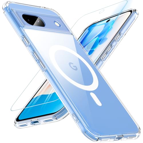 pixel ピクセル 6a MagSafeケース付　白　SIMフリー四角傷無し Amazon.co.jp: Casesmo MagSafe対応 Google pixel 6a用 ケース