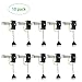 Pack of 10 Portalámparas Gu10 Enchufe de foco Enchufe de bulbo con...