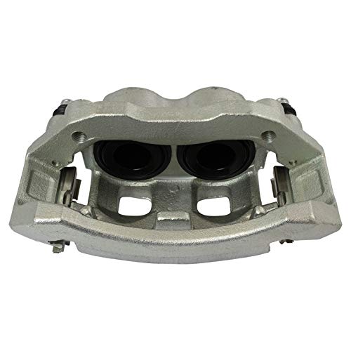 Image of TRQ Front and Rear Brake Caliper Set Zinc Coated Brackets Compatible with 2002-2005 Dodge Ram 1500 2004-2006 Dodge Durango