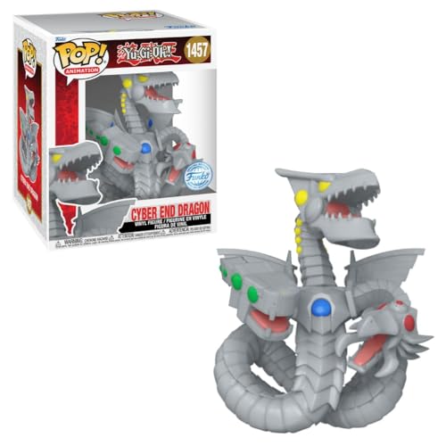 Funko ¡Pop! YU-Gi-Oh! - Cyber End Dragon, 1457 Supersized (Exclusivo)