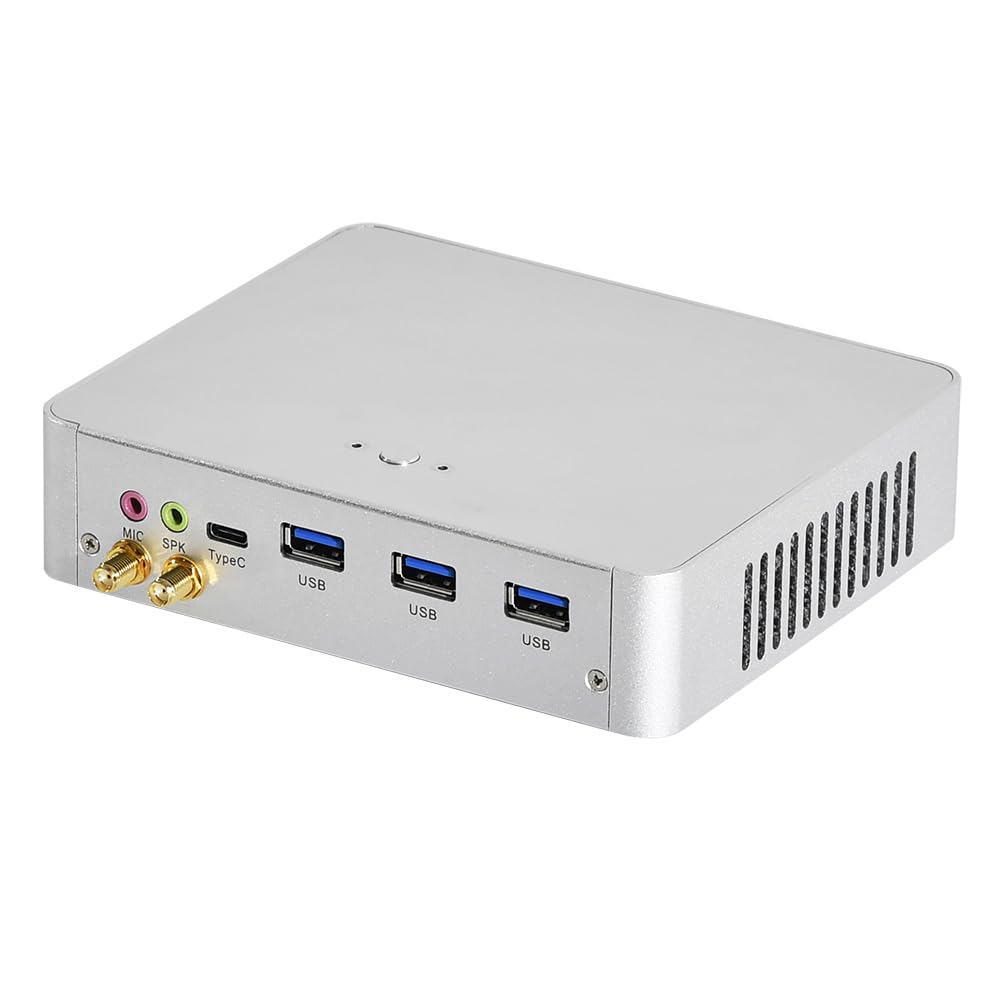 4K Mini PC, HTPC, Kodi Box, Desktop Computer, Intel I3 7100U, Windows 11 / Linux Ubuntu, BM22, DP, HDMI, 3 x USB3.0, 2 x USB2.0, Type-C, LAN, Smart Fan, 0 RAM, 0 Storage, Barebone No System
