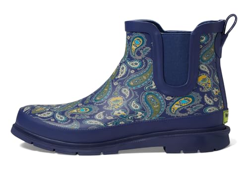 Image of Western Chief Women's Waterproof Pull-On Chelsea Rain Boot with Fun Prints | Ladies slip-on ankle boots with rubber sole, cushioned EVA insole, built for wet days and styled for any occasion