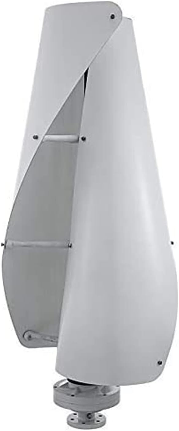 Wind Turbines 12000W Wind Turbine Generator, 110V/220V Portable Vertical Helix Wind Power Turbine Generator Kit with Charge Controller (48v)