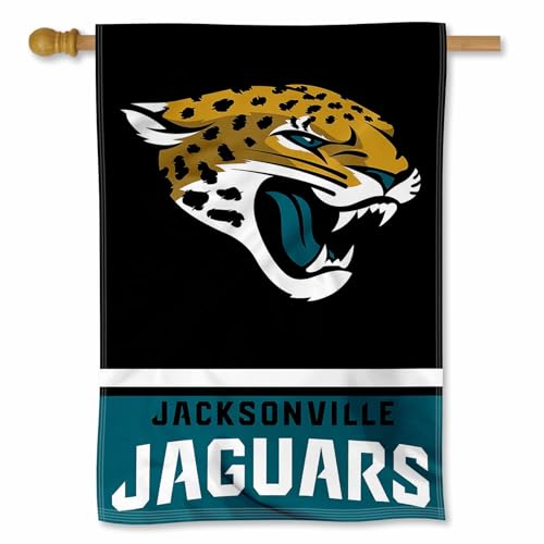 Drapeau Jacksonville Jaguars WinCraft recto verso drapeau maison nfl