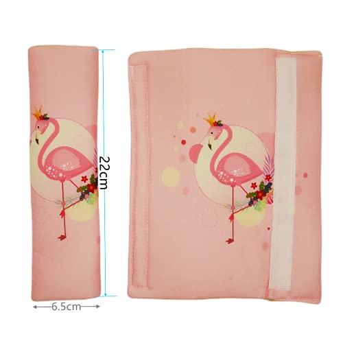 Image of Seat Belt Cover Pad for Kids, 2 Pcs Soft Baby Seat Belt Cushions Pads, Car Seat Straps Shoulder Protector Pillow for Girls Boys