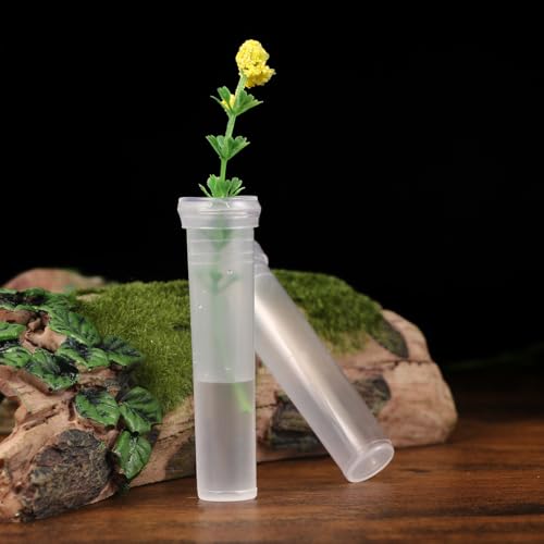 Healeved 50pcs Flower Water Storage Tube Plastic Tube for Watering Plants While Away Flower for Florist Supplies Water Container for Decor - Image 4