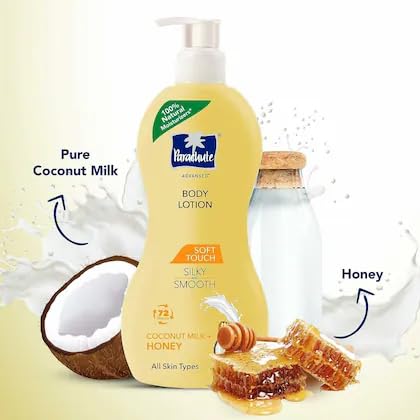 Image of Advanced Soft Touch Body Lotion for Women & Men, 400 ml | Snap2kart | Parachute Body Lotion for Men and Women