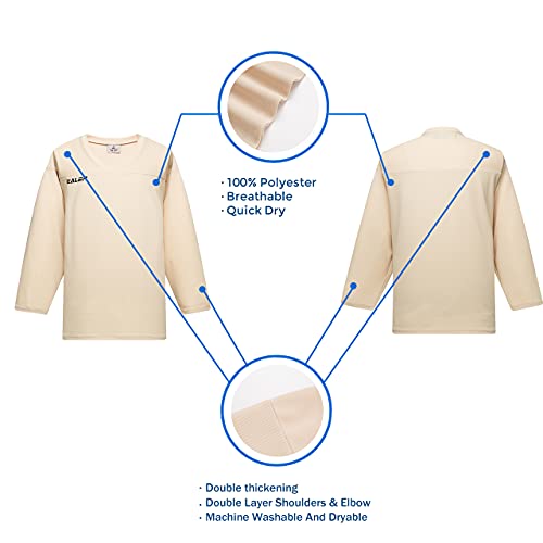 EALER H90 Series (190g) Camisa de Prática Hóquei no Gelo Bege