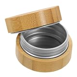 Conveniente para : compacto y liviano, este contenedor es adecuado para , lo que permite llevar sus elementos esenciales de belleza sin esfuerzo, latas con tapa de de metal, frascos de cosméticos con tapas