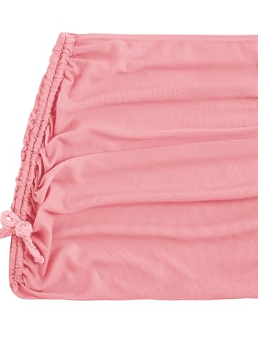 Image of SHENHE Girl's 3 Piece Swimsuits with Cover Up Skirt Halter Triangle Bathing Suits Bikini Set