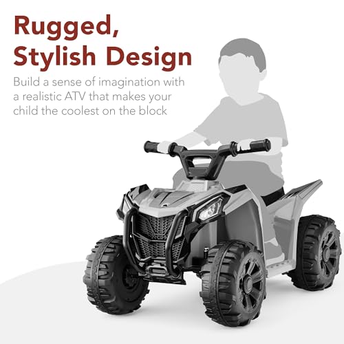 Best Choice 6V Kids ATV Gray