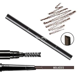Joey Healy Brow Architect Stylo, Precision Waterproof Eyebrow Pencil and Long-Lasting Eyebrow Enhancer, Molasses (Medium to Rich Brunette)