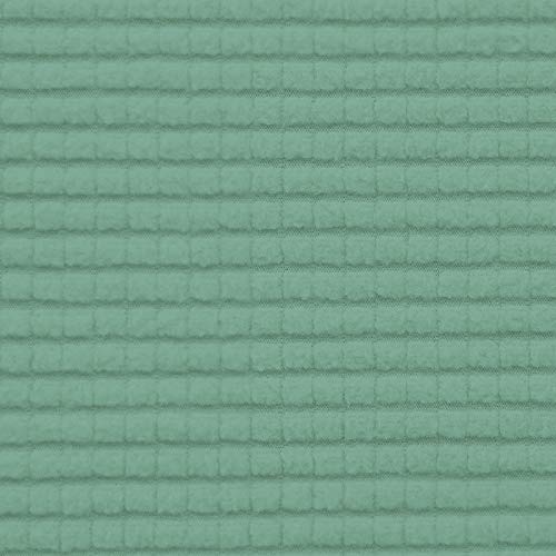 Image of Easy-Going Stretch Large Wingback Chair Sofa Slipcover Cyan | 1-Piece Sofa Cover Furniture Protector Couch Soft with Elastic Bottom, Spandex Jacquard Fabric Small Checks