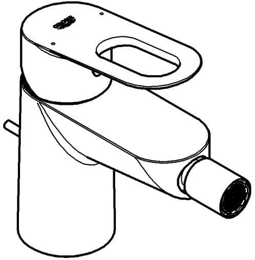 GROHE Loop Bidet with Pop-Up with EcoJoy 23338000