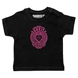 Metal Kids Sunrise Avenue (Follow Your Heart) - Baby T-Shirt, schwarz, Größe 56/62 (0-6 Monate), offizielles Band-Merch