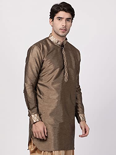 Image of VM Men's Silk Blend Ethnic Shirt