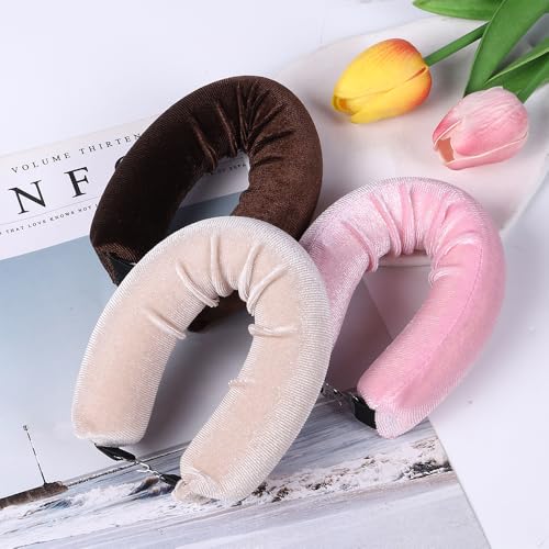 DIYDEC 3PCS Heatless Hair Curler Set Large Overnight Hair Curls with Hooks No Heat Hair Rollers to Sleep in Blowout Curling Rod Headband Styling Tools for Women Girls Hair Types