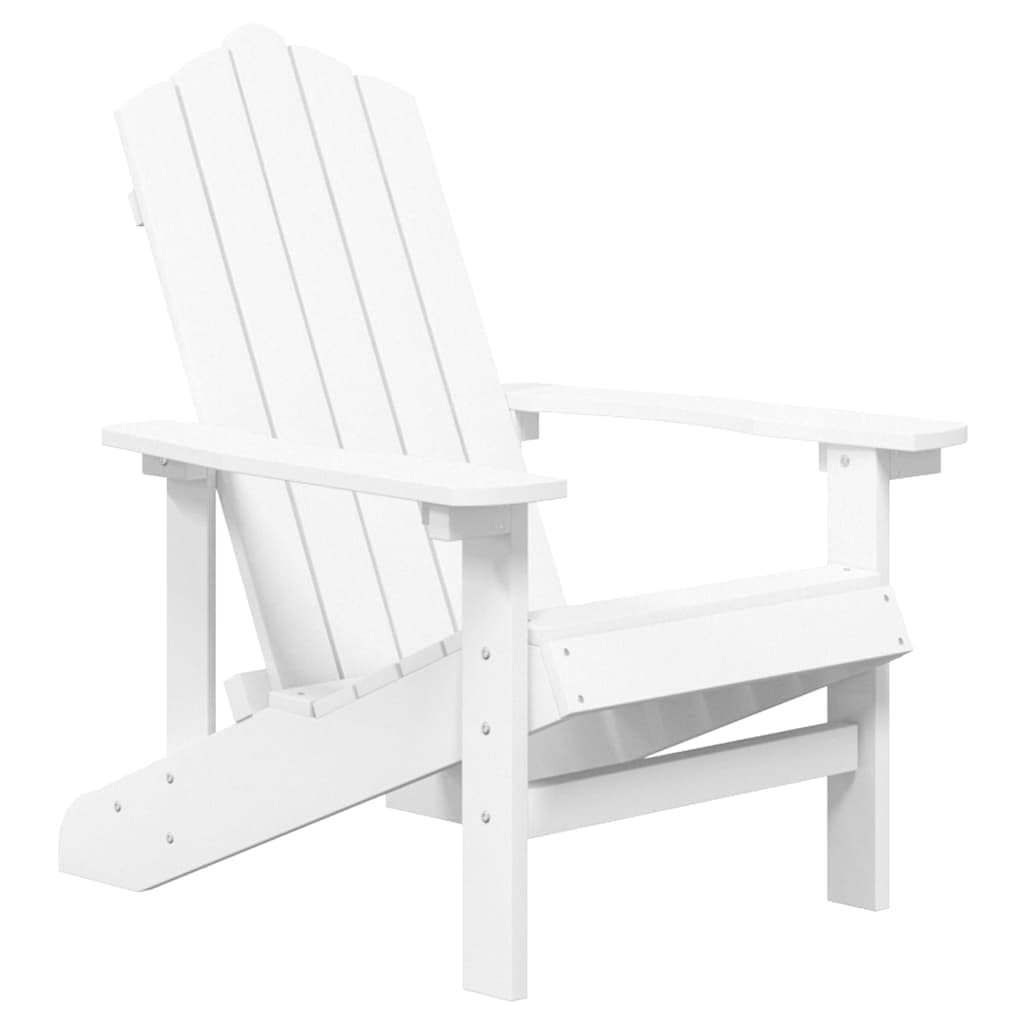 Adirondack krzesło ogrodowe HDPE białe
