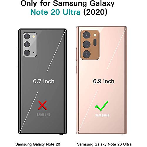 Coque Samsung Note 20 Ultra antichoc avec rabat et vitre anti-rayure
