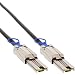 Produktbild InLine 27623C SAS Anschlusskabel, Mini-SAS 26pin SFF-8088 an Mini-SAS 26-pin SFF-8088, 2m