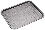 MasterClass Crisper Tray with PFOA Non Stick, Robust 1 mm Carbon Steel, 39 x 31.5 cm