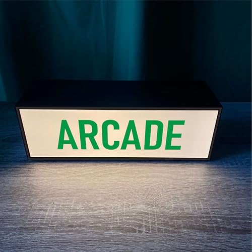 RGB LED Neon Lightbox with Remote Wall Mount