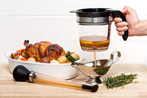 Cuisipro Fat Separator with Bottom Release, 4 Cup Plastic Grease Strainer - image 5