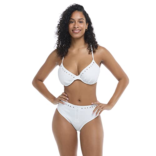 Smoothies Solo D-F Cup Bikini Top - Canary