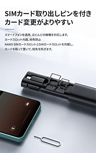 undefined Mcdodo 多機能 デジタル収納ケース【USB-C to ライトニング 変換アダプタ & USB-C to USB-Cケーブル(60W PD急速充電) & USB-C to Micro USB 変換アダプタ & USB-C to USB-A 変換アダプタ & カードピン付き】 カードスロット内蔵 スマホアクセサリー 多機能充電グッズ ブラック の商品画像 5