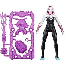 SPIDER-MAN Marvel ActionVerse Ghost-Spider Action Figure & Accessories, 4.5-Inch 11.4 CM Super Hero Toys & Figures for Kids, Ages 4+