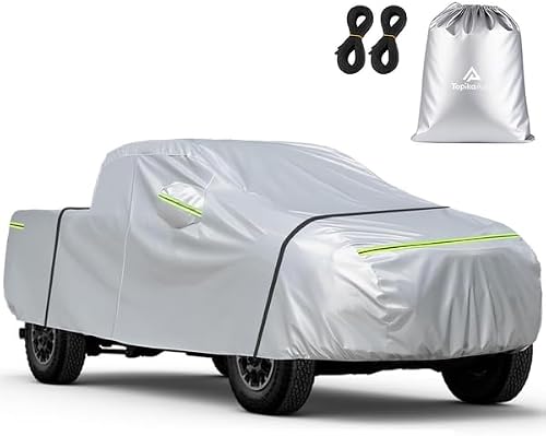 TopikaAuto Car Cover Waterproof All Weather for Bakkies Pickups Trucks Vans