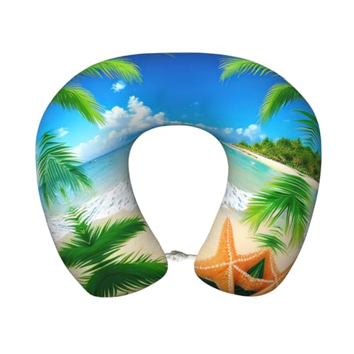 Almohada de espuma viscoelástica para cuello U miniatura 1