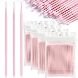 ★ Matériel: la brosse de micro - applicateur de cils est faite de plastique de haute qualité et de remplissage. La micro brosse à cils empêche la contamination du mascara et de l'Eyeliner, ce qui est très hygiénique.
