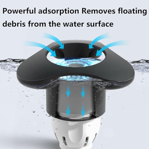 Skimmer flotante para estanque 220V miniatura 3