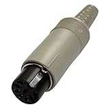 Conector DIN hembra para soldar