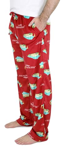 National Lampoon's Christmas Vacation Mens Pajama Pant - Griswold Family Christmas Loungewear, Fleece Holiday Adult PJ Bottom2