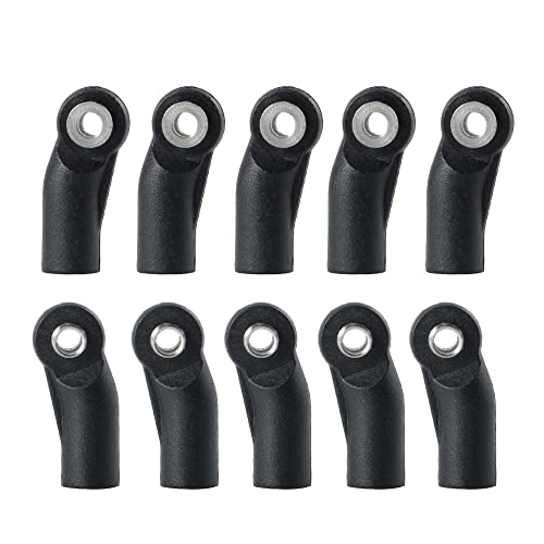 WEFEINO Plastic Link Rod End M4 Ball Joint Head, CW #B