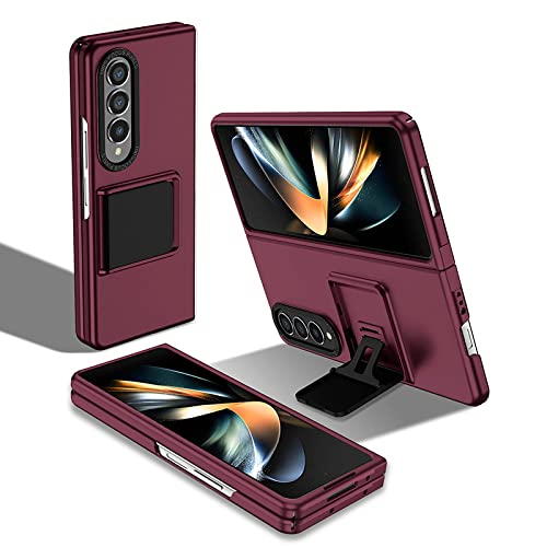 Housse Galaxy Z Fold 5G antichoc avec béquille idéale pour le bureau bleu