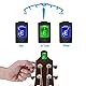 Moreyes Gitarrenkapodaster/-stimmgerät zum Anklipsen für Gitarre, Bass, Violine, Ukulele, chromatisch, mit Plektren