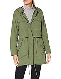 jack wolfskin parka damen 3 in 1 langer, lockerer Schnitt Jack Wolfskin Damen Saguaro Parka Hardshelljacke, Woodland Green, S