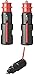 Produktbild Zigarettenanzünder Adpater 12-24 V Sicherung auswechselbar 12v Stecker 2 Stck