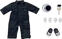 ねんどろいどどーる おようふくセット カラフルつなぎ ブラック