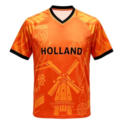 BFBMBYQ 2026 Fan Soccer Jersey for Men Women – Netherlands Fans
