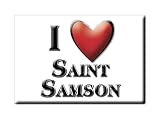 Enjoymagnets Saint Samson (14) Souvenir France Centre Fridge Magnet KÜHLSCHRANK Magnet ICH Liebe I Love