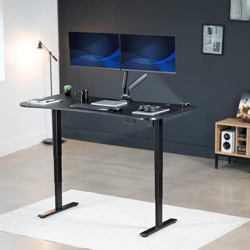 Electric standing desk adjustable