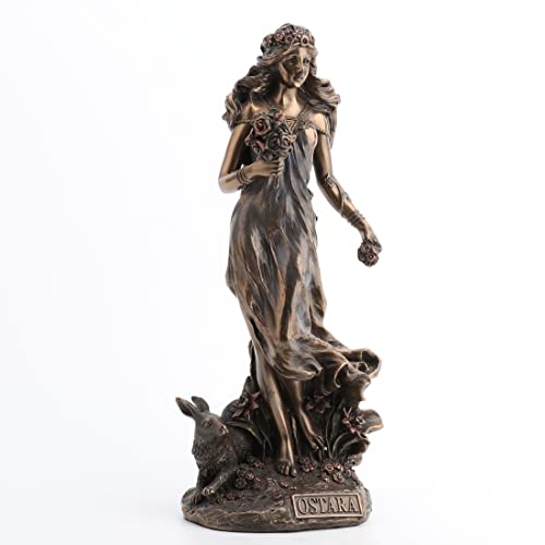 Estatua de Bronce Ostara 10.38 Pulgadas miniatura 2