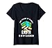 Womens Earth Day Teachers 2021 Classroom Funny 51th Anniversary V-Neck T-Shirt