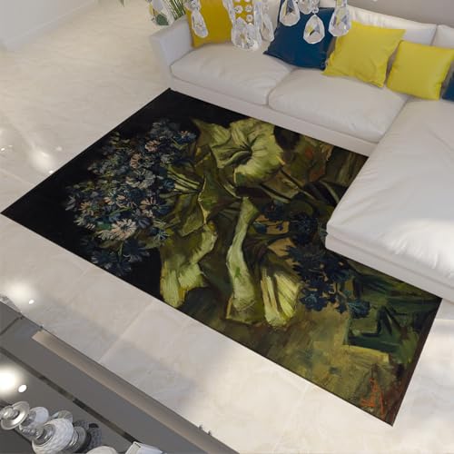 Tapis Cineraria lavable 180x400cm résistant aux passages