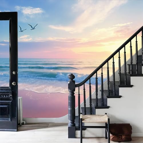 Fresque Murale Intissée Côte Naturelle Haute Définition Grand Format 400x280
