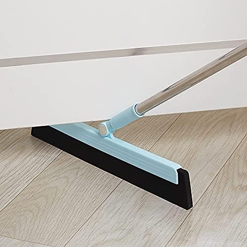 Wet Room Floor Squeegee, FUNNCOZY Adjustable Shower Squeegee for Bathroom, 137cm 4 Parts Foam Water Squeegee with Long Handle, Perfect for cleaning Wet Room, Floor, Windows, Shower, Tile, Garage